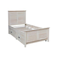 Solid Wood Twin Trundle Bed