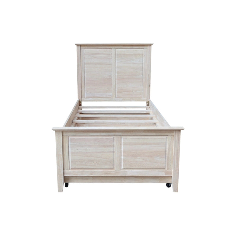 Solid Wood Twin Trundle Bed