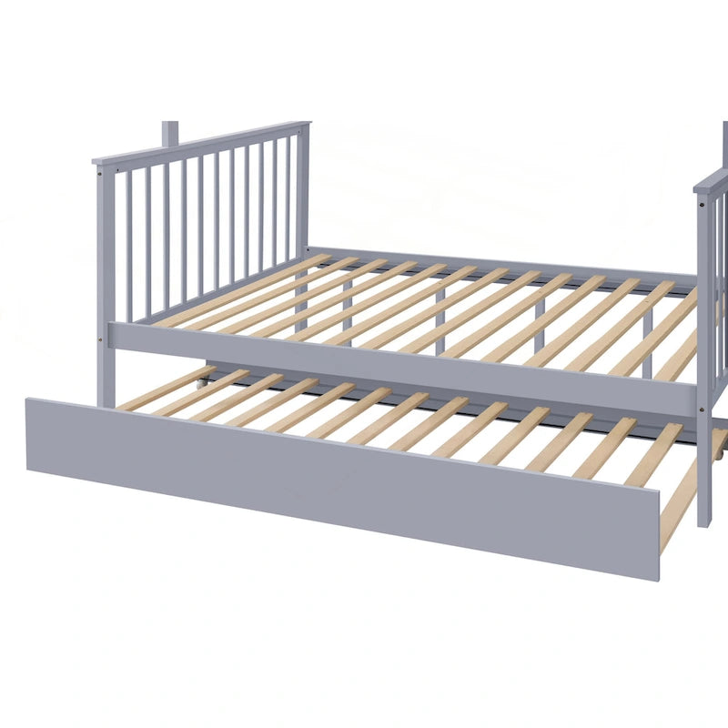 Versatile Stairway Bunk Bed with Extra Storage and Safety Features