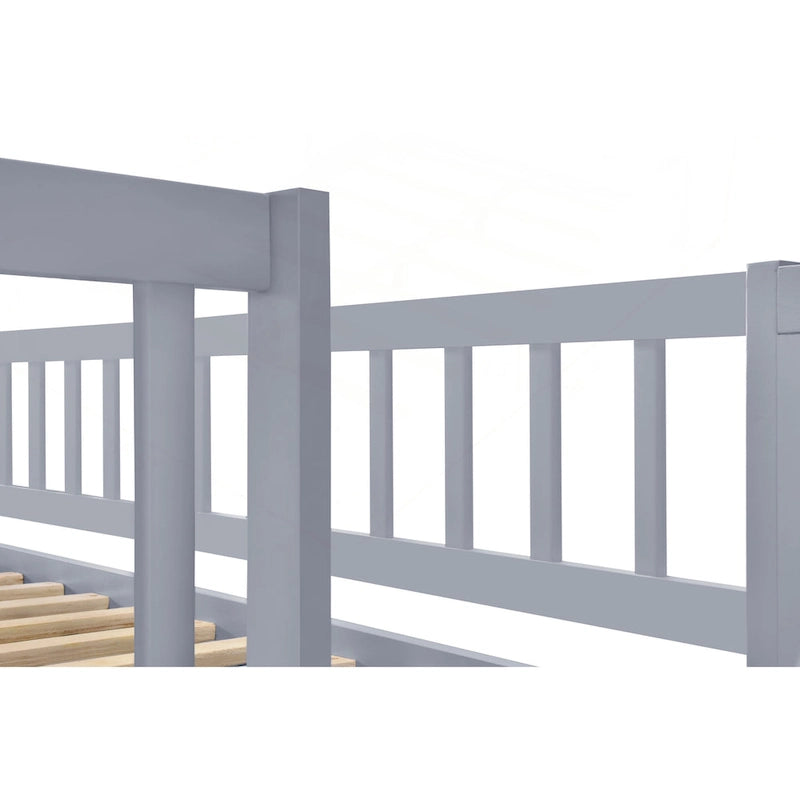 Versatile Stairway Bunk Bed with Extra Storage and Safety Features