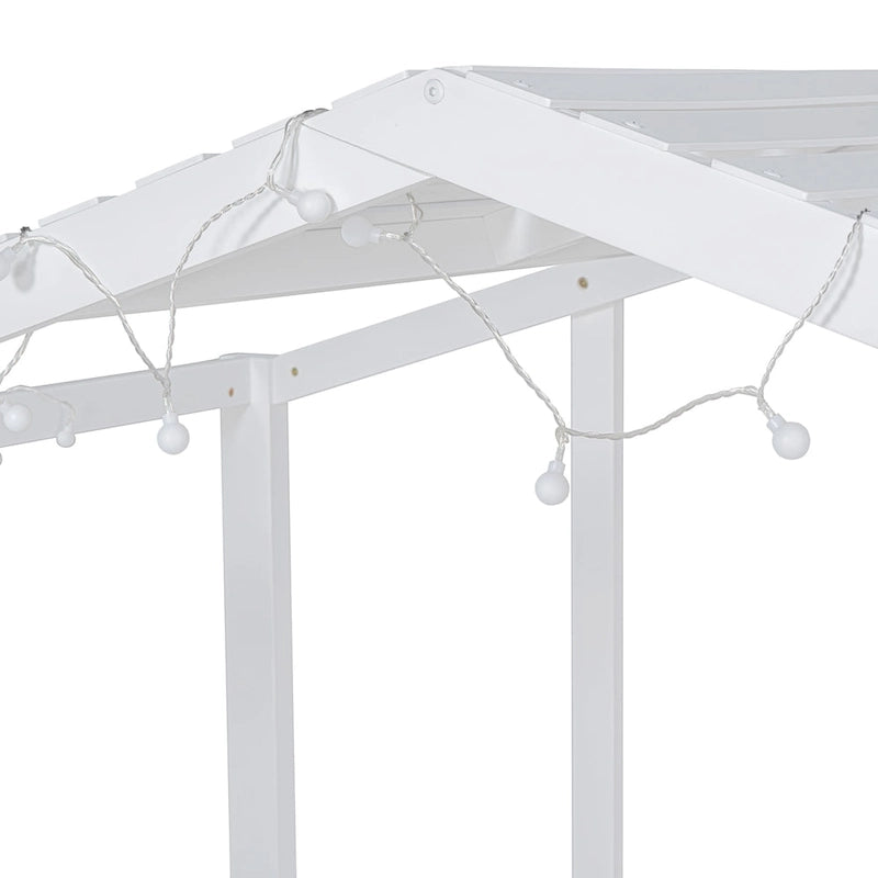 Twin Loft House Bed with Slide