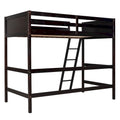 Twin Solid Wood Twin Size Loft Bed with Ladder