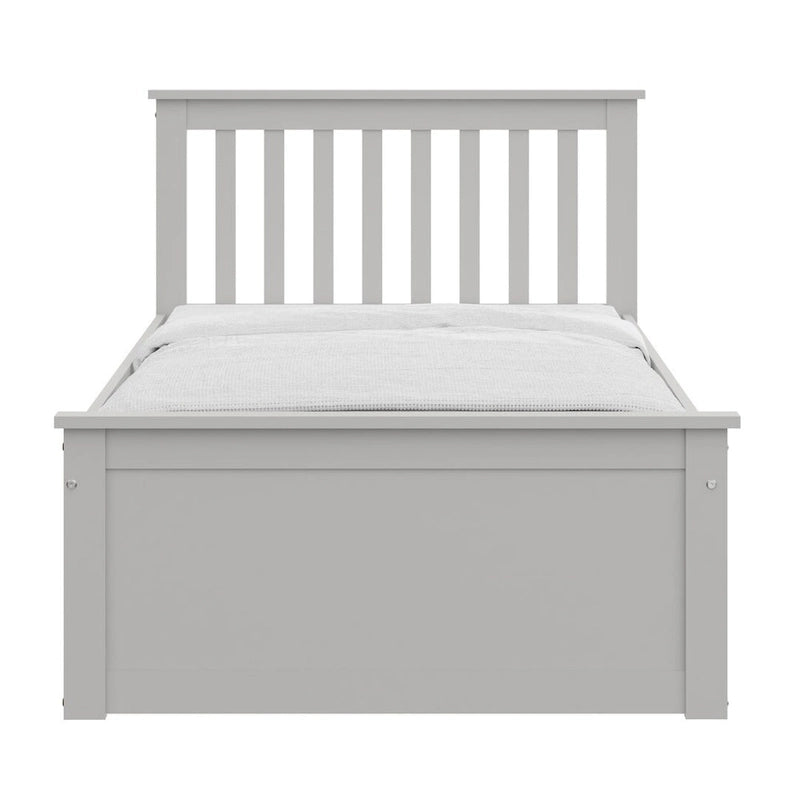 Twin Trundle Bed for Kids, Solid Wood