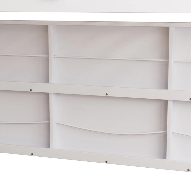 Twin Size Wood House Loft bed with Slide